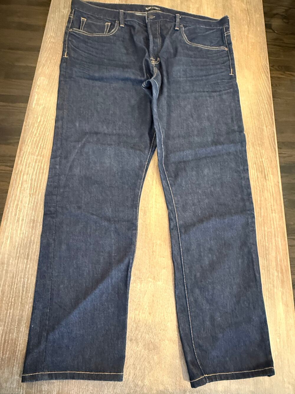 Tom Ford Indigo Dark Wash Denim Straight Leg Jeans Men size 40 x 30